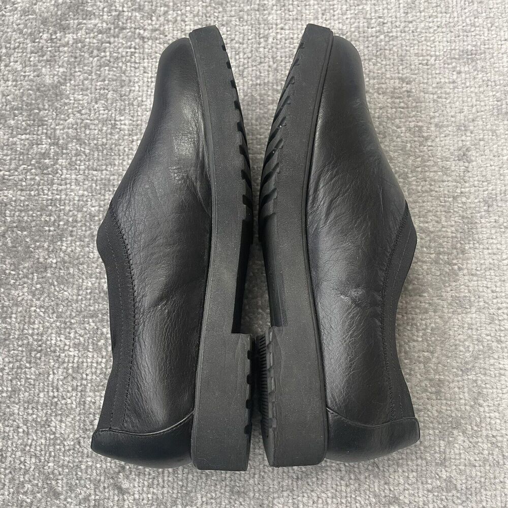 Clarks Shoes Womens Size 9 Black Leather Bellevue Cedar Lightweight Foam Bottom - Picture 7 of 11